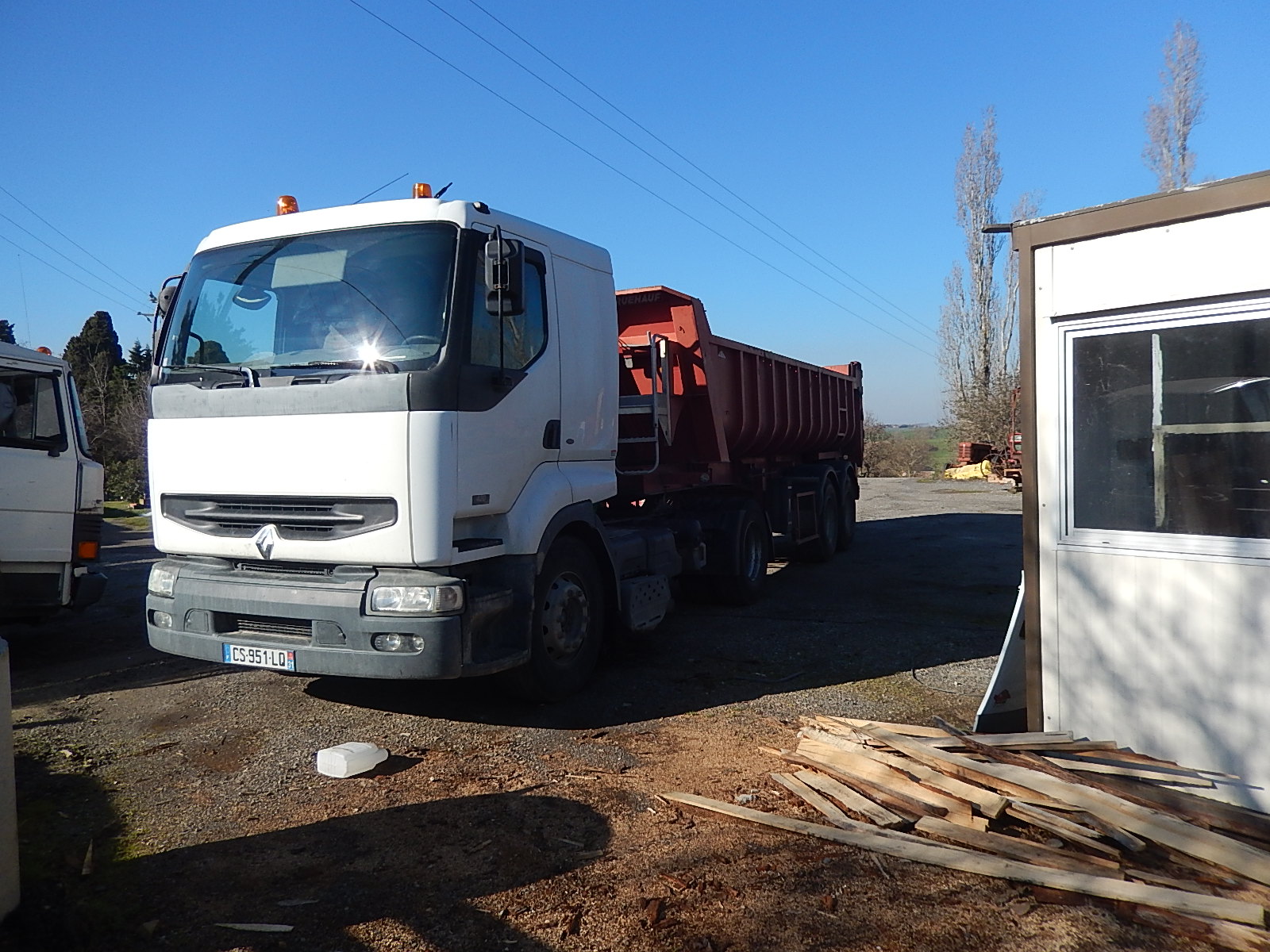 Camion à Castelnaudary