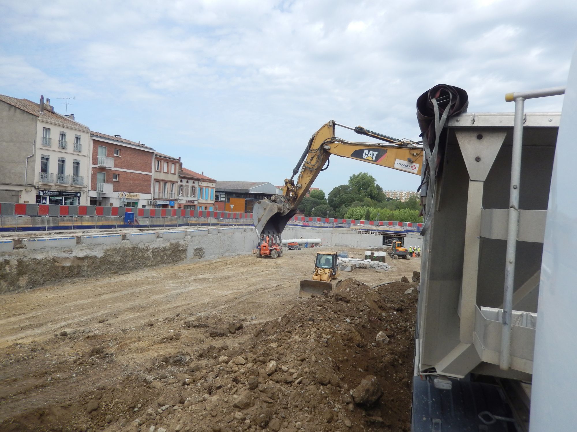 Terrassement à Castelnaudary