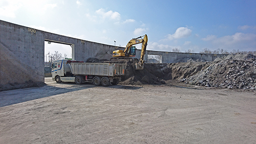 Travaux de terrassement à Castelnaudary
